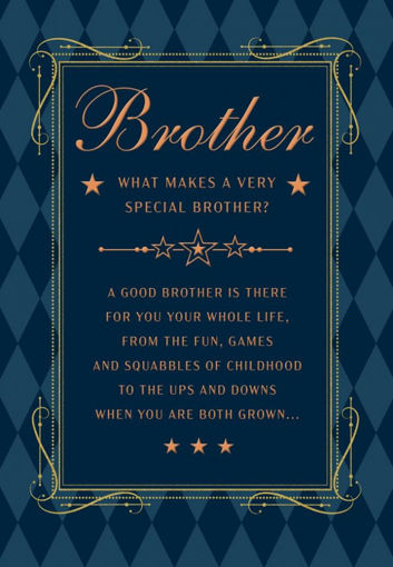 Picture of BROTHER BIRTHDAY CARD